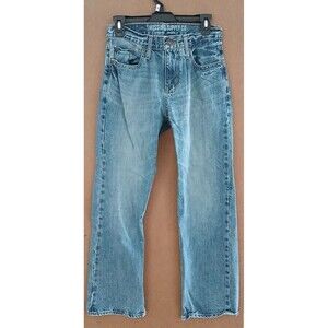 Mossimo Supply Co Original Men's Denim Wash Jeans Straight Leg 28W X 27L Cotton